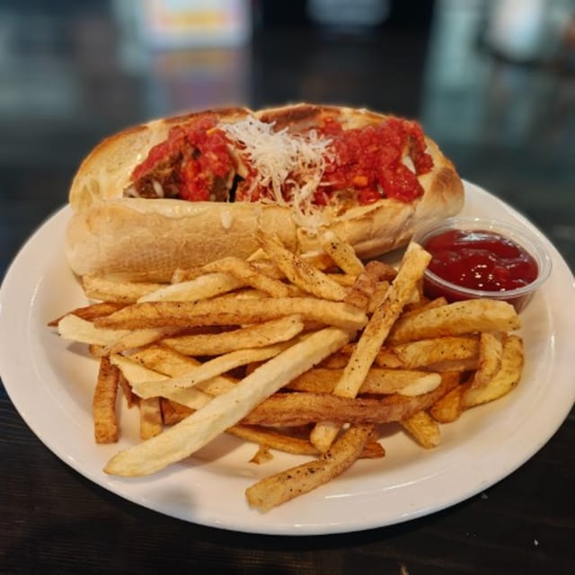 Meatball Sandwich.