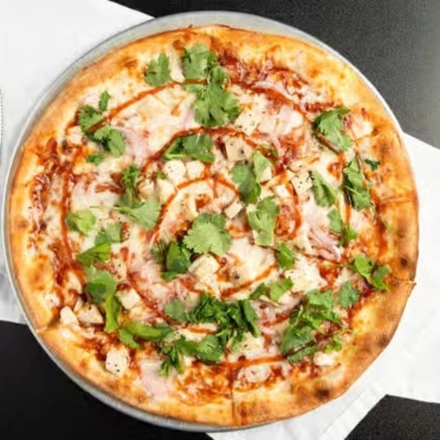 The Smokey Pizza.